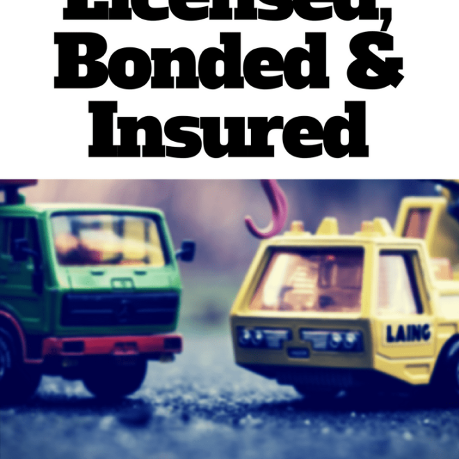 What Does It Mean To Be Licensed And Bonded