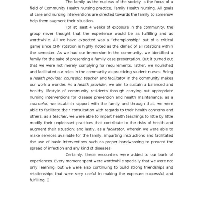 What Does Nursing Implications Mean