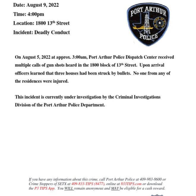 What Does Deadly Conduct Mean