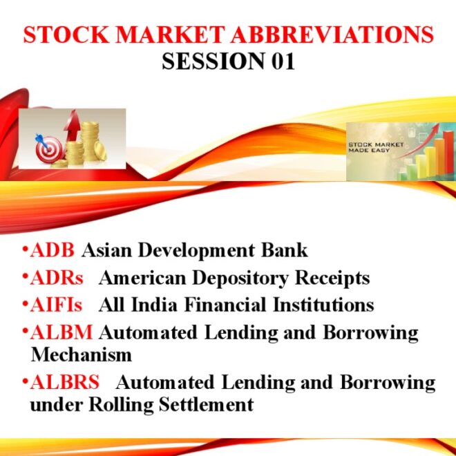 What Does The Abbreviation Del. Stock Mean