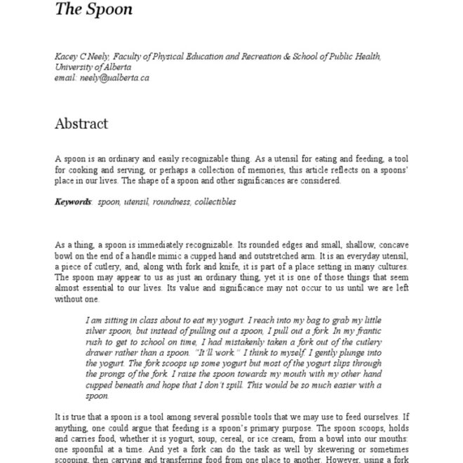 What Does A Spoon Necklace Mean