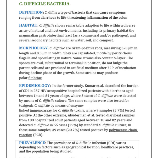 What Does C Diff Antigen Positive And Toxin Negative Mean