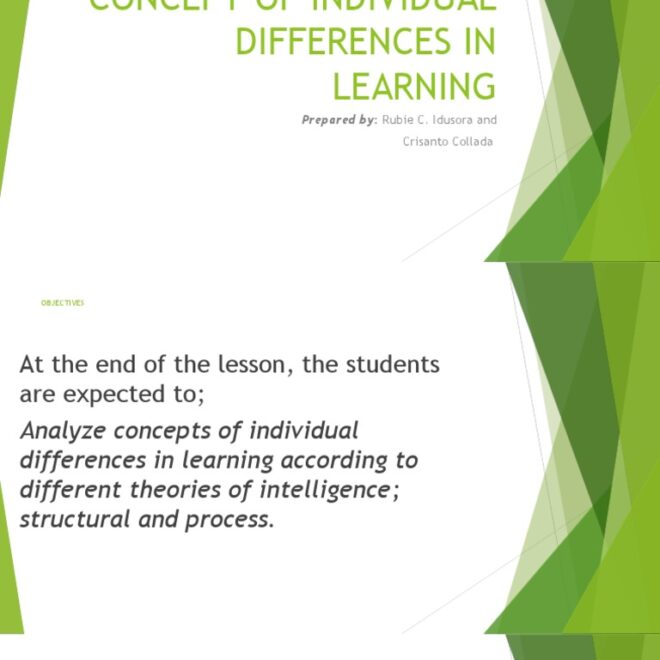 What Does Learning Differences Mean