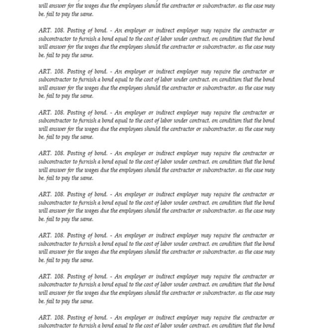 What Does It Mean To Post A Bond