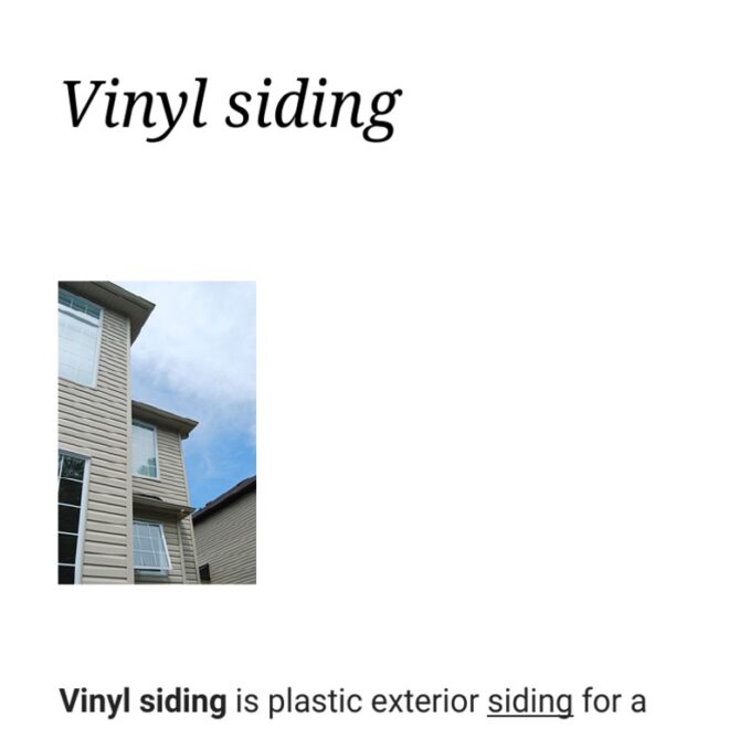 What Does The Code On Vinyl Siding Mean
