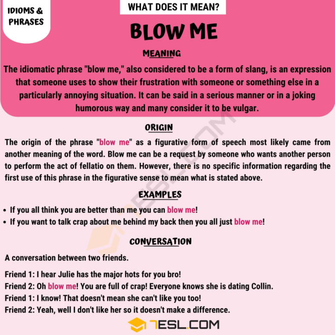 What Does Blow By Mean