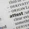 What Does Attest Mean On A Contract