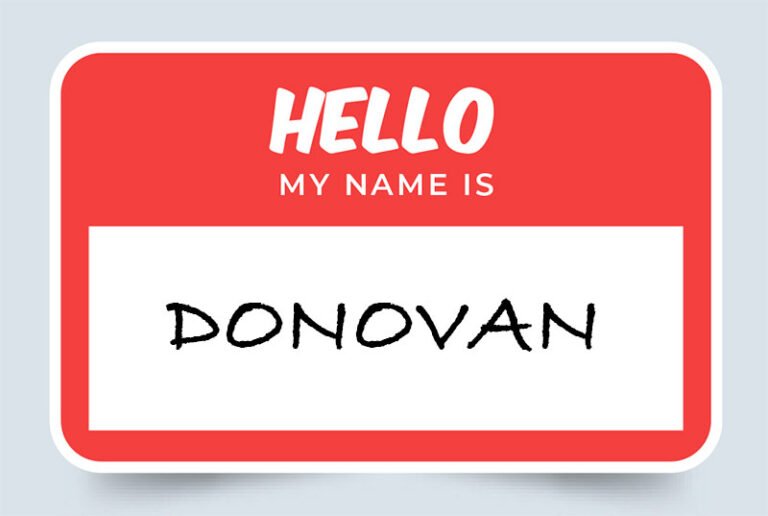 What Does The Name Donovan Mean