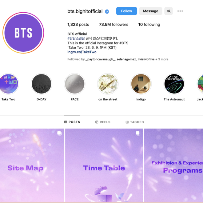 What Does Bts Mean On Instagram