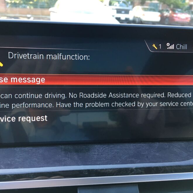 What Does Drivetrain Malfunction Mean On A Bmw