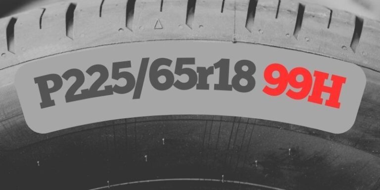 What Does 95h Mean On A Tire
