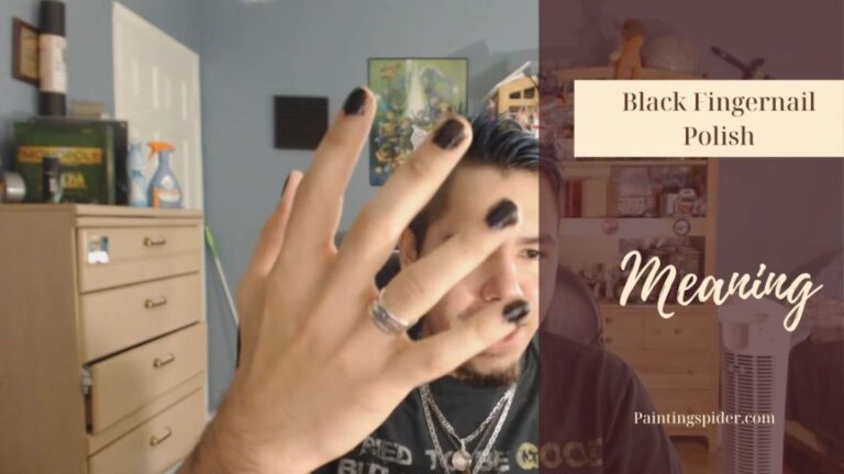 What Does One Black Fingernail Mean On A Man