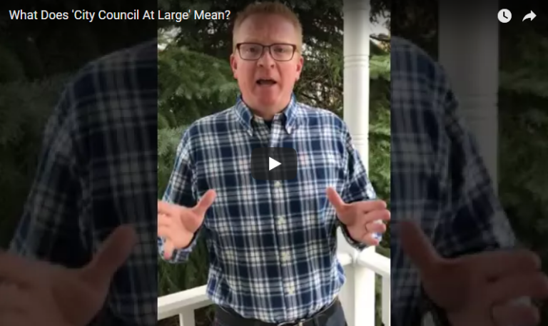 What Does City Council At-Large Mean