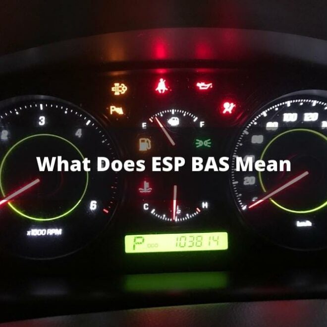 What Does Esp And Bas Mean In A Car
