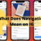 What Does Navigation Mean On Ig