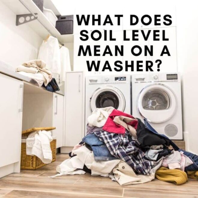 What Does Soil Level Mean On A Washer