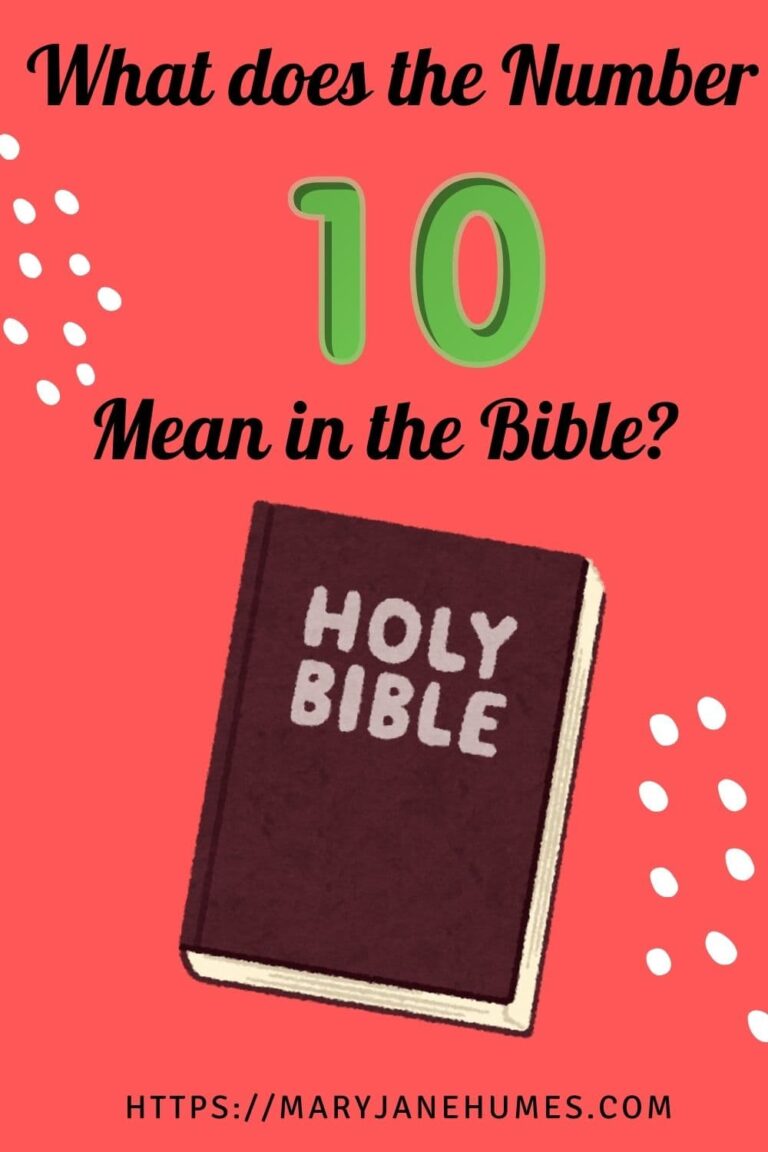 What Does The Number 10 Mean Biblically