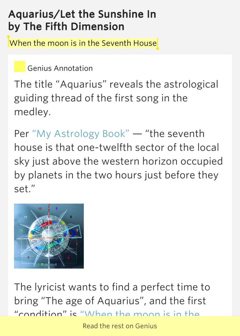 What Does An Empty 7th House Mean