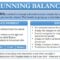 What Does Running Balance Mean