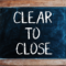 What Does Cleared To Close Mean