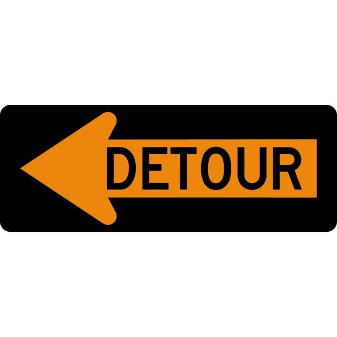 What Does Detour Sign Mean