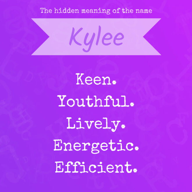 What Does Kylee Mean