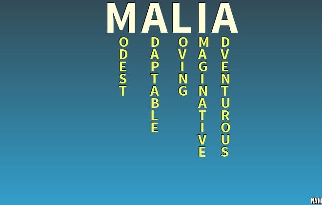 What Does The Name Malia Mean