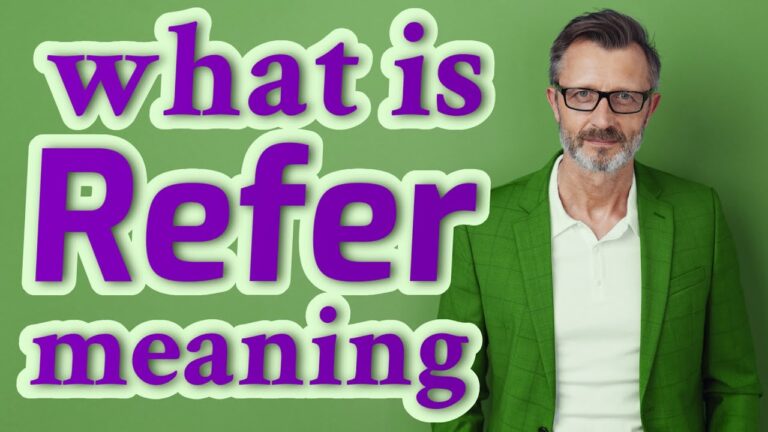 What Does Refer To Maker Mean