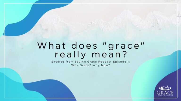 What Does Giving Grace Mean