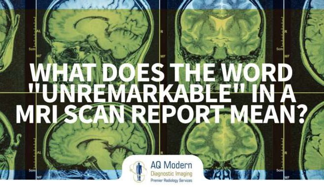 What Does Unremarkable Mean In Medical Terms