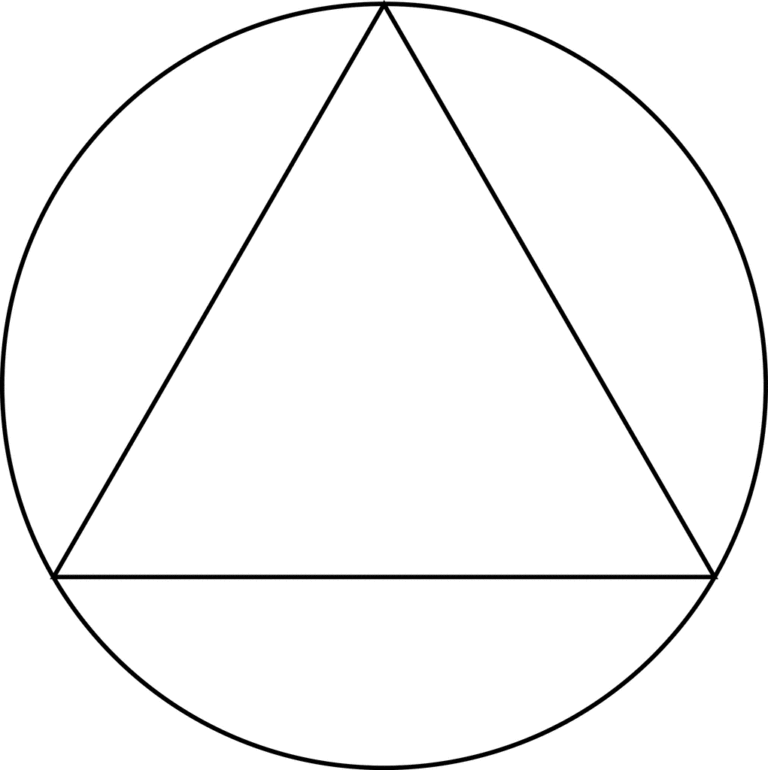 What Does The Triangle With A Circle Mean