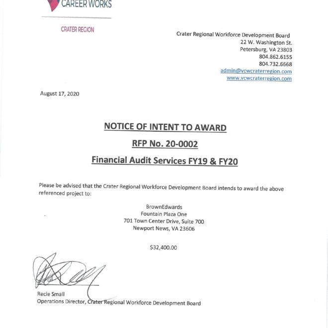 What Does Notice Of Intent Mean