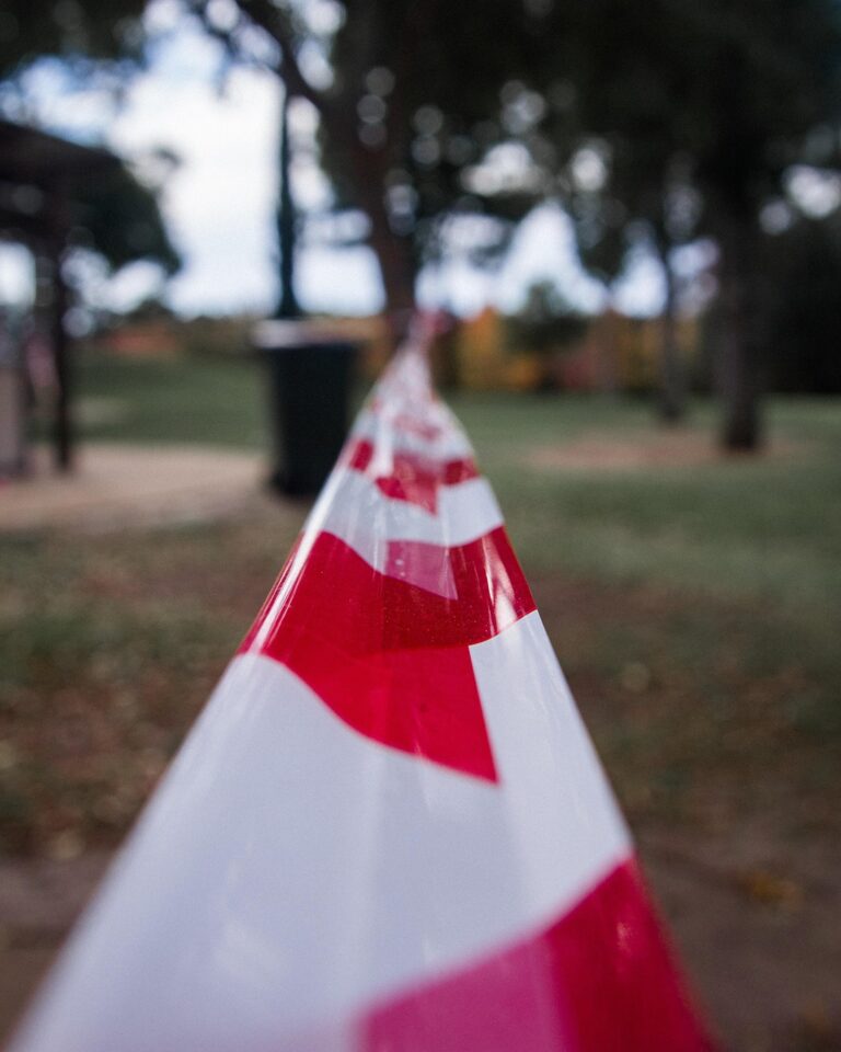 What Do Red Police Tape Mean
