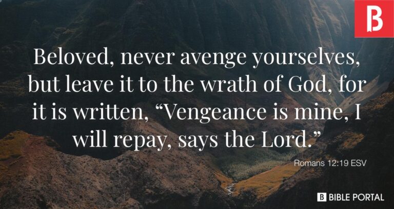 What Does Romans 12 19 Mean