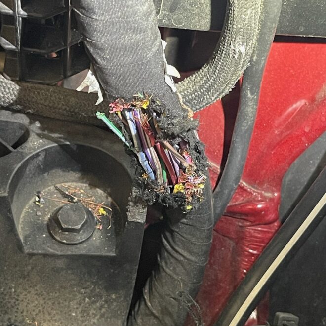 What Does The Car With Squiggly Lines Light Mean