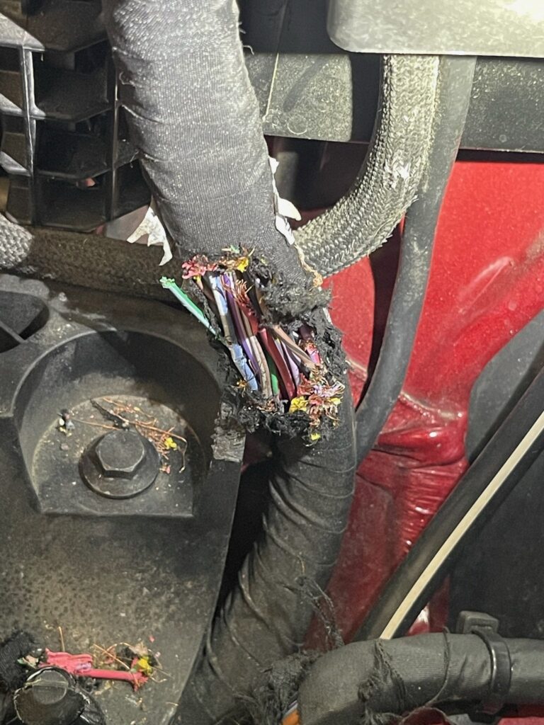 What Does The Car With Squiggly Lines Light Mean