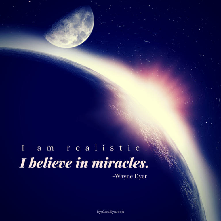 What Does Expect Miracles Mean