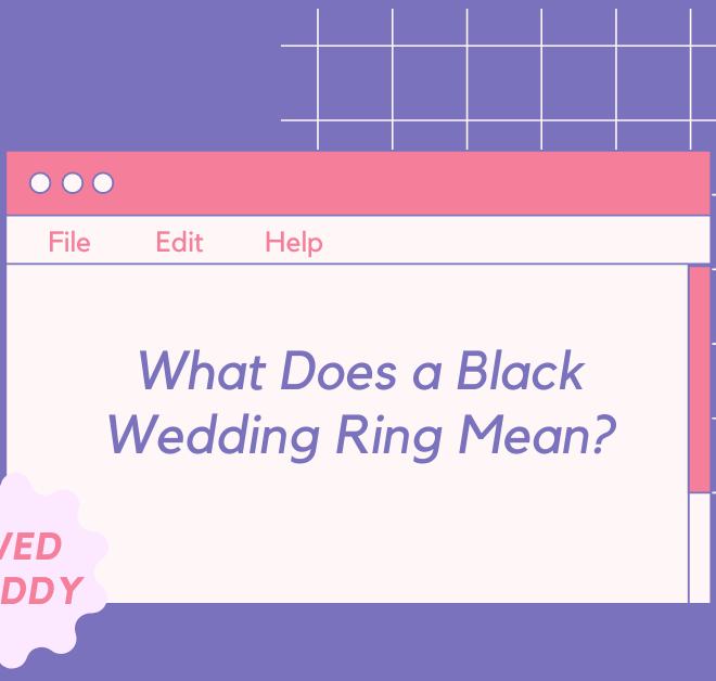 What Does A Black Ring Mean On A Woman