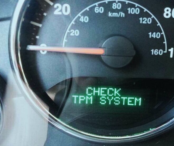 What Does Check Tpms Mean