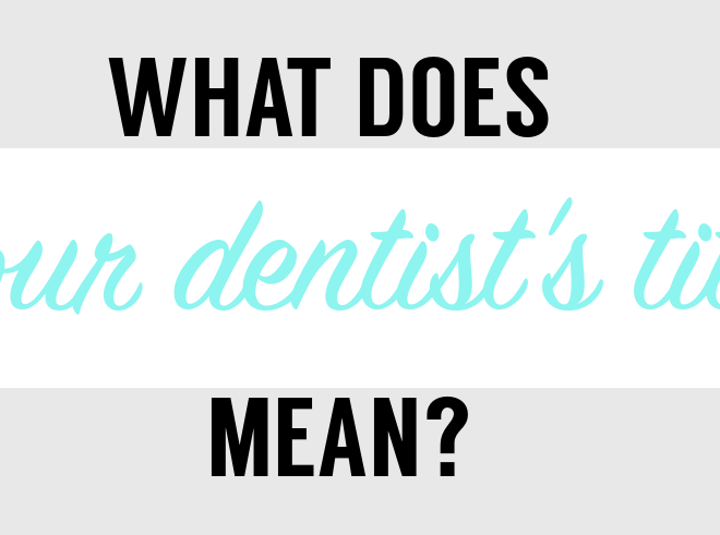 What Does Dmd Mean In Dentistry