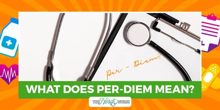 What Does Per Diem Mean In A Hospital