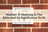 What Does The Number 2017 Mean In The Bible