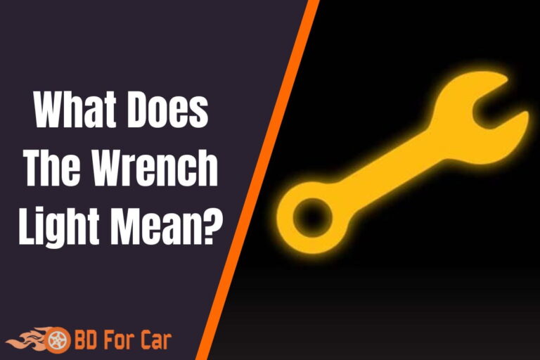 What Does The Orange Wrench Light Mean