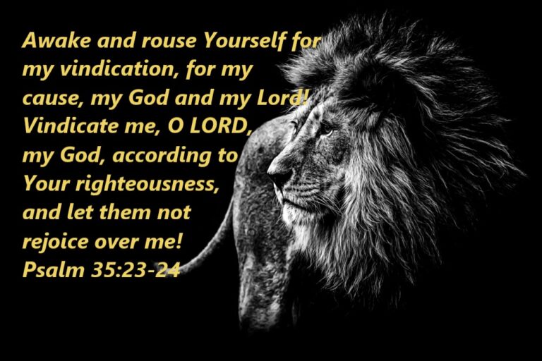 What Does Vindication Mean In The Bible