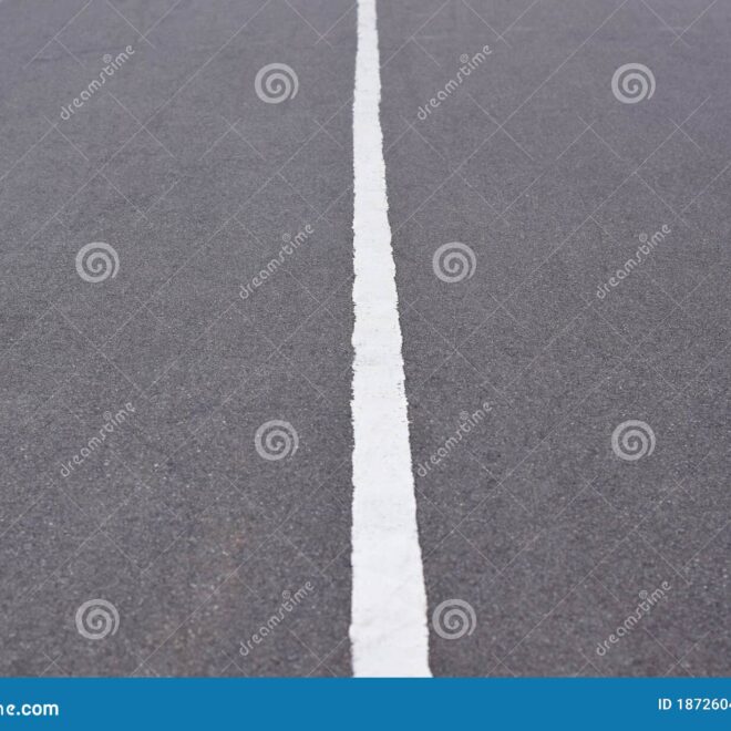 What Does Solid White Line Mean On Road