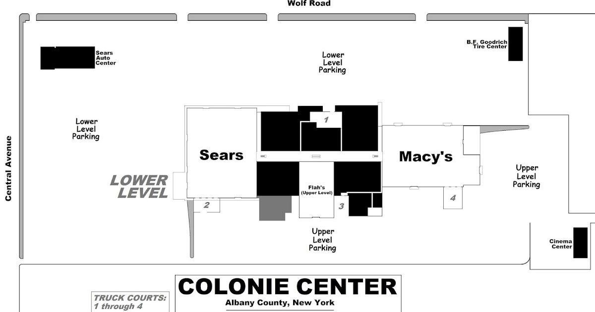 1969 Colonie Center Plan