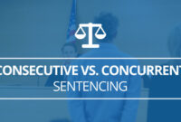 What Does Consecutive Mean In Sentencing