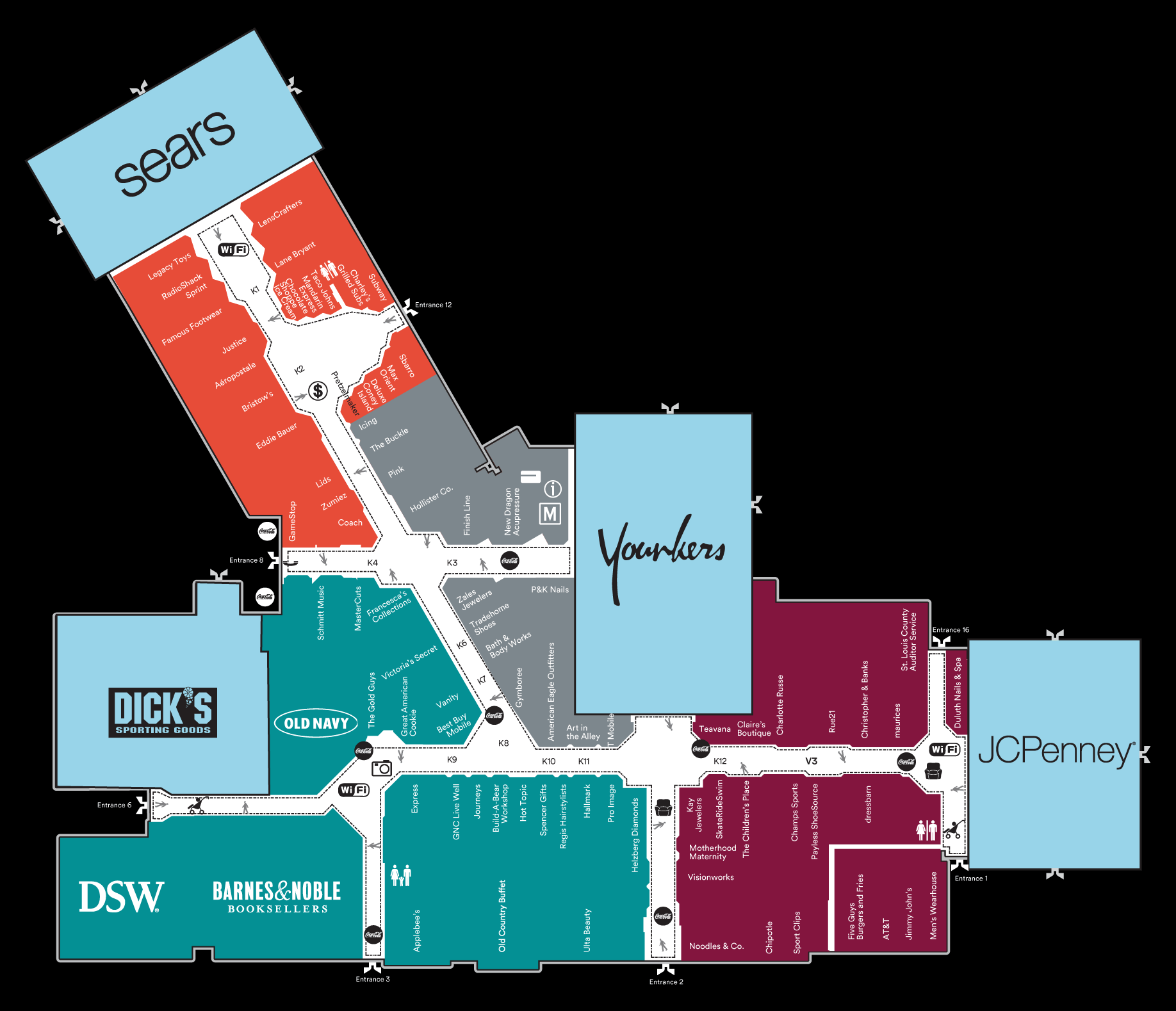 Map Of Cherry Creek Mall - 2024 Schedule 1