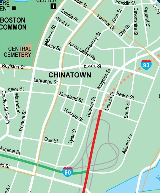Chinatown Overview Map
