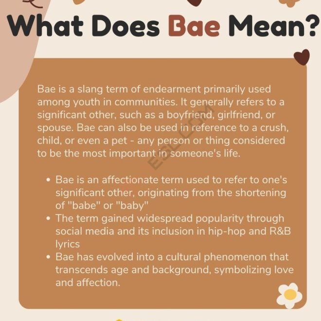 what does bae mean